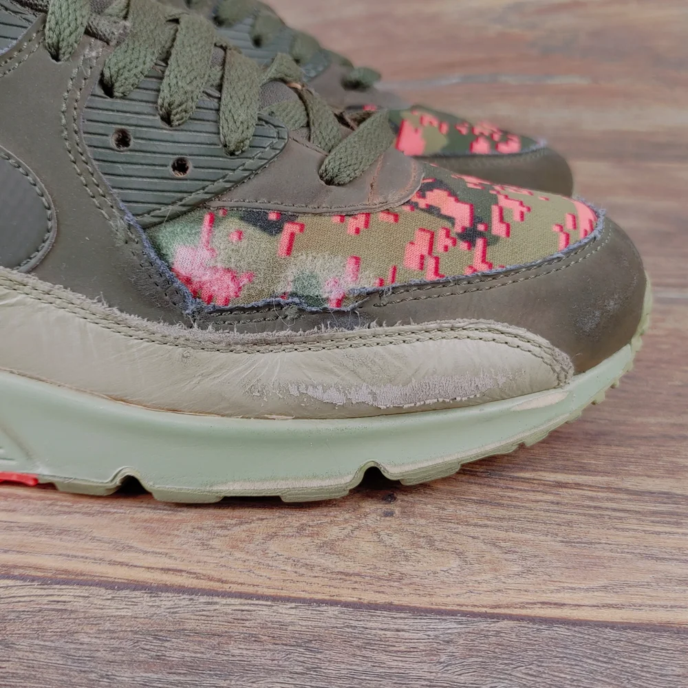 Nike Air Max 90 Digi Camo Olive - Picture 3 of 15